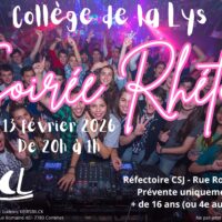 Soirée Rhéto du 13 février 2026