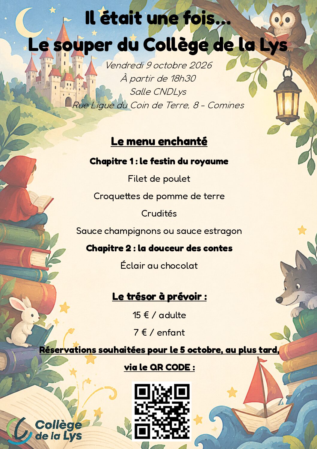 Repas du fondamental 9/10/26